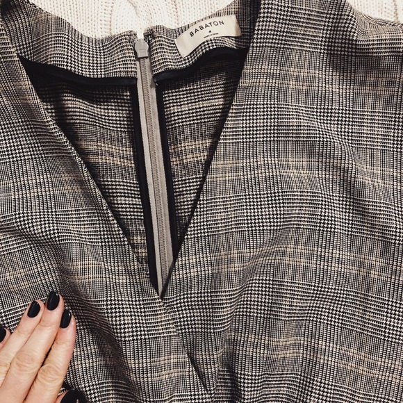 Babaton Kurt plaid dress - Picture 3 of 4